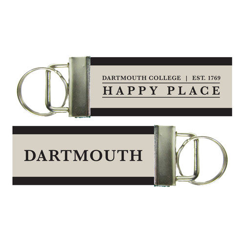Happy Place Key Fob Dartmouth Est 1769