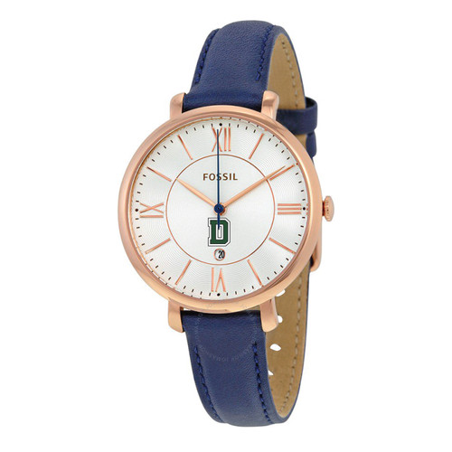 Fossil Watch Women's Jacqueline Navy Satin Dartmouth