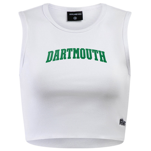 HYPE AND VICE Women's Cut Off Arch Tank Dartmouth