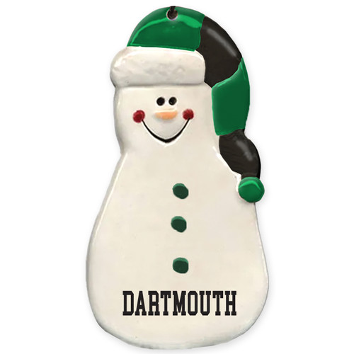 Henry the Snowman Ornament Dartmouth