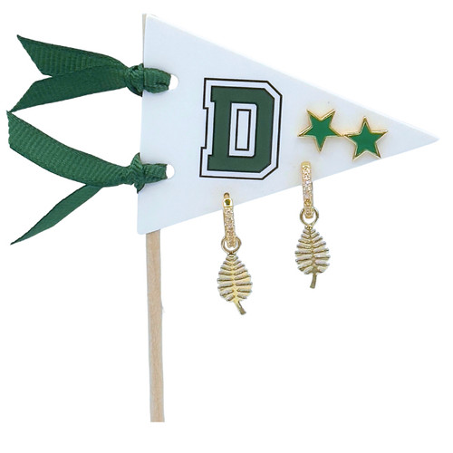 Lone Pine and Star Earrings Dartmouth