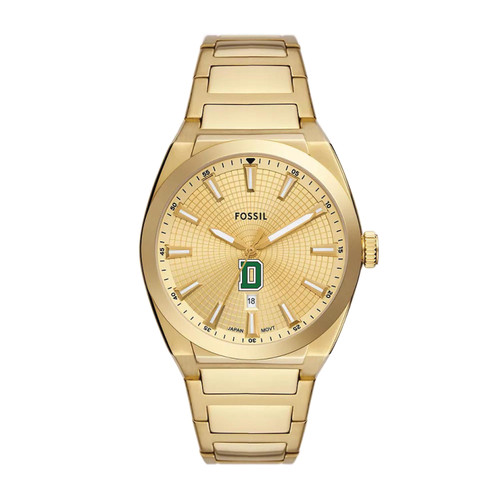 Fossil Watch Men's Everett Gold-Tone Stainless Steel Sunray Dartmouth