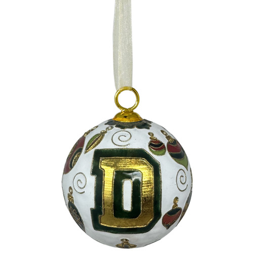 Cloisonne Ornament Block D Ornaments Dartmouth