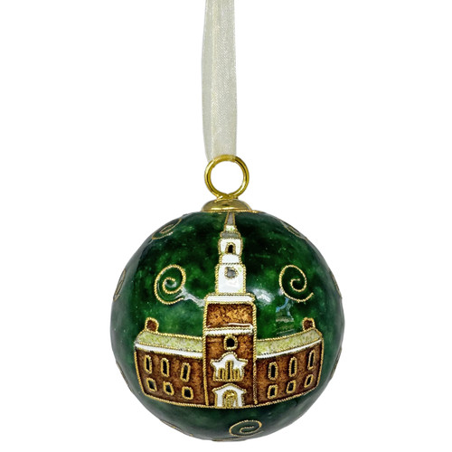 Cloisonne Ornament Baker Library Dartmouth