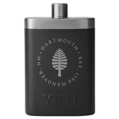 Yeti Flask 7 oz Circle Lone Pine Dartmouth