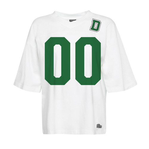 HYPE AND VICE Oversized Football Tee Dartmouth