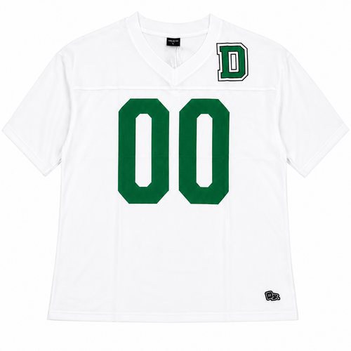 HYPE AND VICE Oversized Football Tee Dartmouth