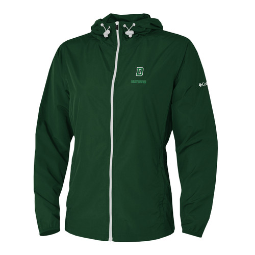 COLUMBIA Women's Prodigy Full-Zip Windbreaker Jacket Dartmouth