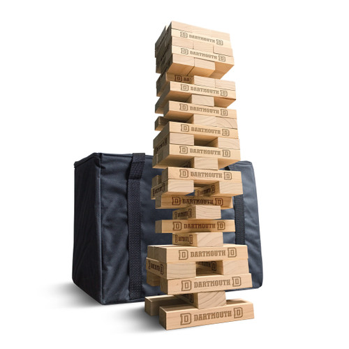 Gameday Wooden Tumble Tower Dartmouth Gameday Wooden Tumble Tower Dartmouth