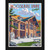 Framed Ravine Lodge Moosilauke Poster Dartmouth