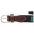Block D Dartmouth Black Web Belt-Leather