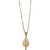 Necklace Gold Plate Lone Pine Pendant Dartmouth