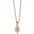 Necklace Gold Plate Lone Pine Pendant Dartmouth