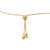 Bracelet Gold Plate Lone Pine Pendant Dartmouth