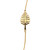 Bracelet Gold Plate Lone Pine Pendant Dartmouth