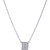 Necklace Sterling Silver Block D Pendant Dartmouth
