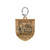 Wooden Dartmouth Shield Key Chain