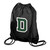 Backsack Black with Dartmouth Block D