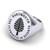 Ring Oval Large Sterling Silver Circle Lone Pine Dartmouth