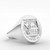 Ring Oval Small 10K Gold Dartmouth Shield