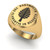 Ring Oval Small 10K Gold Circle Lone Pine Dartmouth