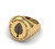Ring Oval Small 18K Gold Circle Lone Pine Dartmouth