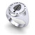 Ring Oval Small Platinum Circle Lone Pine Dartmouth