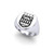 Ring Oval Small Sterling Silver Tuck Shield