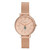 Fossil Watch Women's Jacqueline Rose Gold Stainless Steel Mesh Sunray Dartmouth