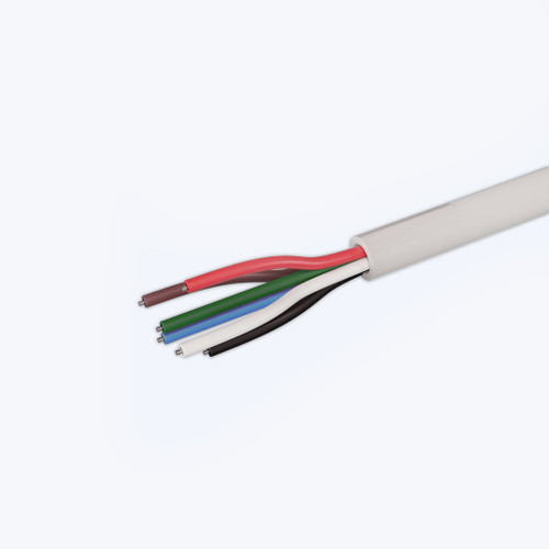 22 Gauge 5 Conductor Wire, RGBW Cable