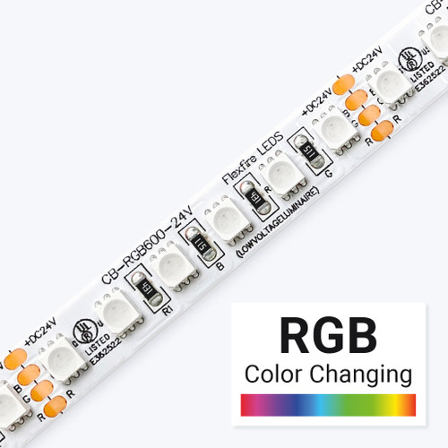 RGB 600 color changing LED strip light