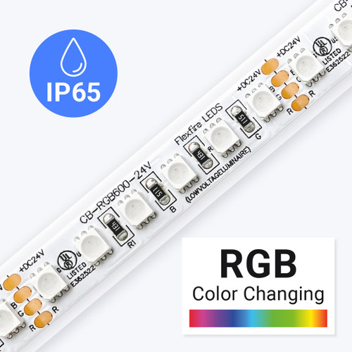 22 Gauge Wire - Five Conductor RGB+W Power Wire, AWG22-5RGBW
