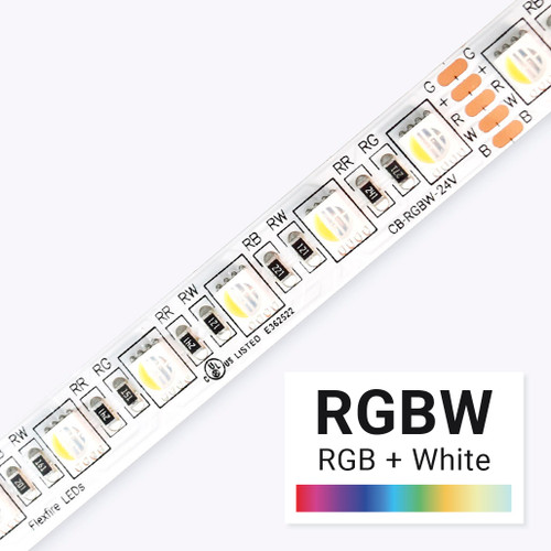 RGBW Quad Chip LED Strip Light by Flexfire LEDs