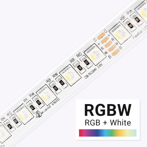 Outdoor IP65 RGBW Quad Chip LED Strip Light