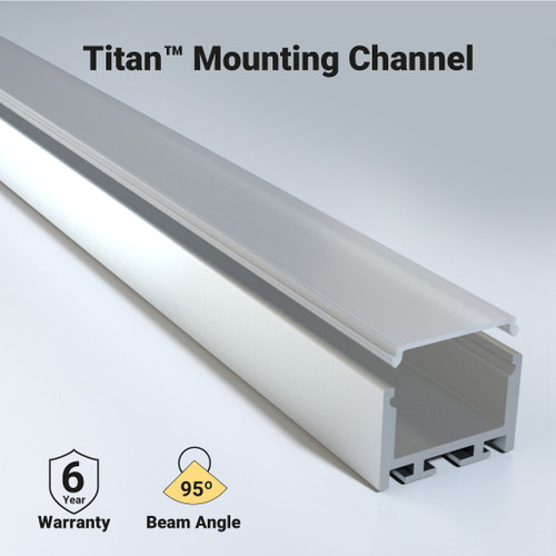 Titan™ Mounting Channel Kit - Surface Mount Installation Titan™ Mounting Channel Kit - Surface Mount Installation