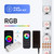 RGB LED Strip Light Plug and Play Kit RGB LED Strip Light Plug and Play Kit