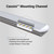 Cassini™ Mounting Channel Kit - Recessed Installation - Full protection Cassini™ Mounting Channel Kit - Recessed Installation - Full protection