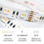 ColorBright™ RGB + Dynamic Tunable White Series LED Strip Light - Mid Output of 260 lm/ft ColorBright™ RGB + Dynamic Tunable White Series LED Strip Light - Mid Output of 260 lm/ft