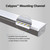 Calypso™ Mounting Channel Kit - Recessed Installation - Benefits Calypso™ Mounting Channel Kit - Recessed Installation - Benefits