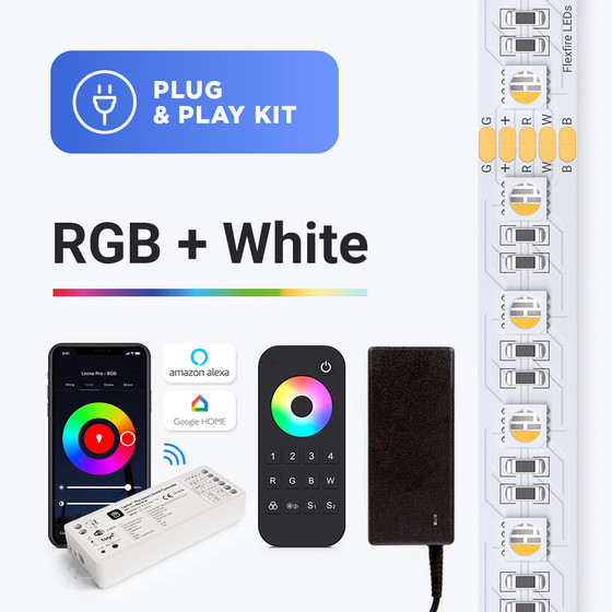 RGBW LED strip light kit from Flexfire LEDs