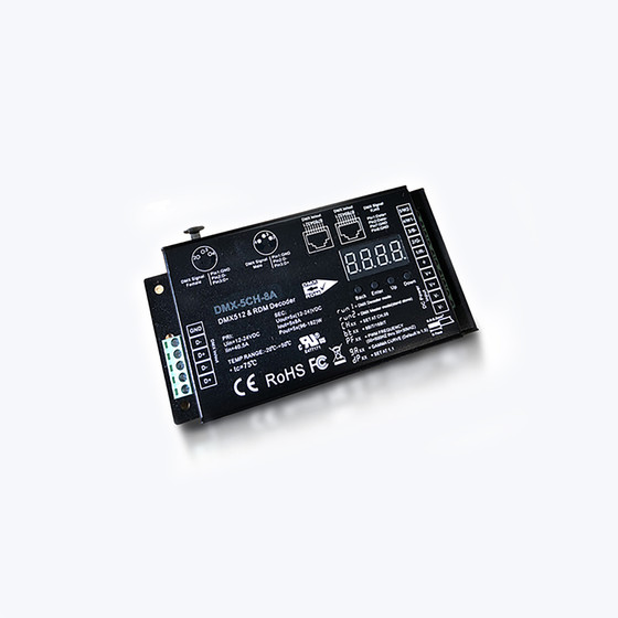 5 Channel DMX 512 & RDM Controller / Decoder