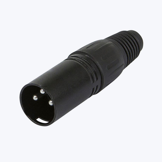 DMX XLR-3 male connector