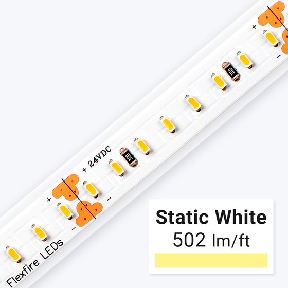 Outdoor Rated IP65 UL listed UltraBright Architectural Specification Grade LED strip Lights - 502 lumens