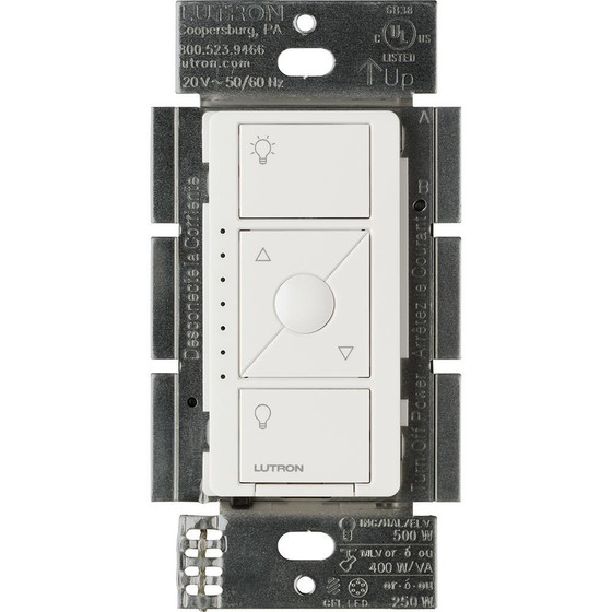 Lutron - Caséta Wireless In-Wall Dimmer (White)