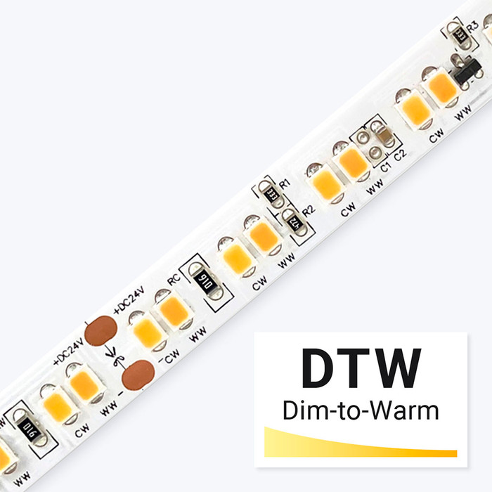 smallest 2mm only led strip white light