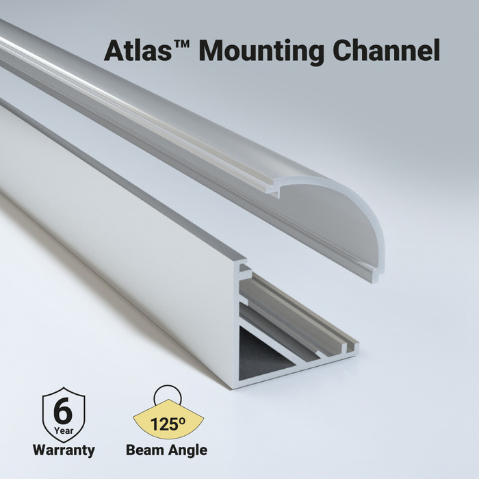 Atlas™ Mounting Channel Kit for Strip Lights | Flexfire