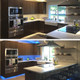 kitchen under cabinet lighting with RGBW LED strip lights