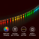 RGB Digital Pixel - Plug and Play Strip Light Kit - Control speed - direction and size of the pixel