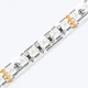 High-resolution, diagonal close-up shot of the ColorBright™ RGB 600 IP20 LED Strip showing precise solder points.