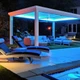 Gazebo lighting with RGB and tunable white LED strip lights – Outdoor (IP65) ColorBright RGB + Dynamic Tunable White Series L